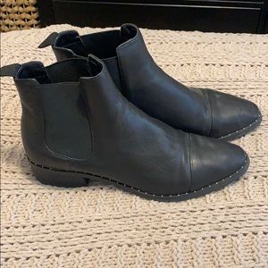 Black ankle boots from Dolce Vita